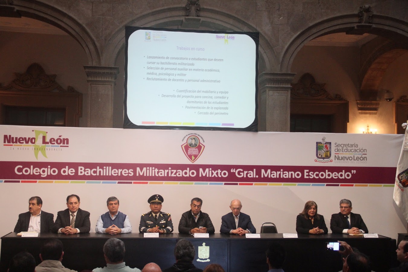 Desde septiembre el Gobierno del Estado anunció la creación de este esquema de preparatoria militarizada.