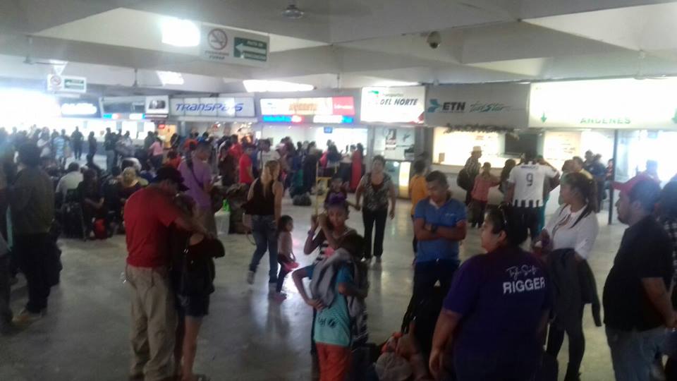 Central de autobuses en Reynosa