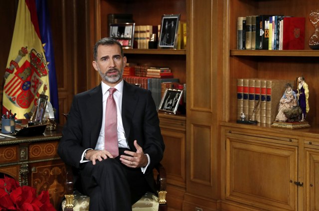 El rey de España, Felipe VI.