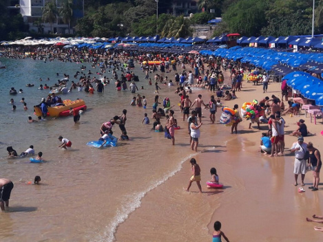 La Secretaría de Fomento Turístico dijo que se prevé el arribo de más de un millón de turistas a los destinos de playa que comprende el Triángulo del 