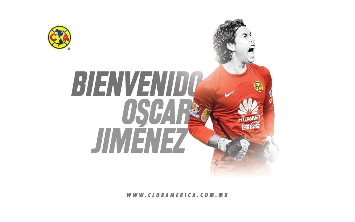 Club América le dio la bienvenida a Óscar Jiménez