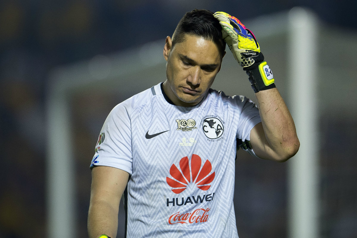 Moisés Muñóz, portero del Club América
