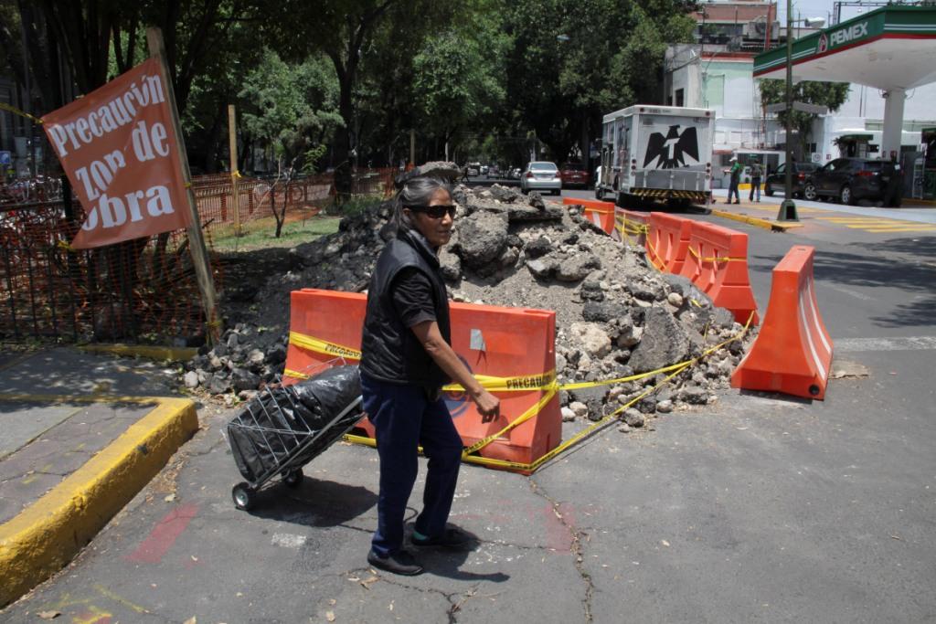 Este año, la Dirección General de Servicios Urbanos colocó 139 mil 903 metros cúbicos de asfalto. 