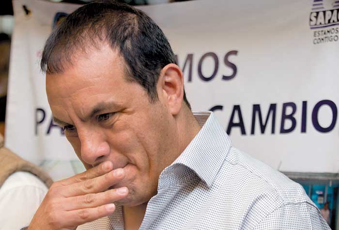 Cuauhtémoc Blanco dijo que se ha perdido el objetivo del convenio del modelo policiaco.