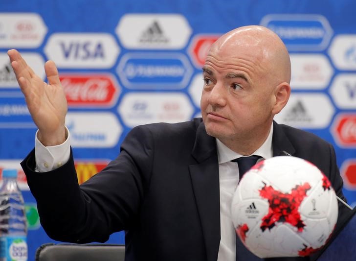 Gianni Infantino, presidente de la FIFA