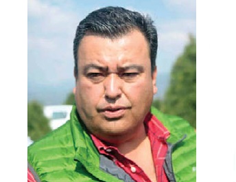 Óscar Jiménez Rayón, alcalde de Tlalmanalco.