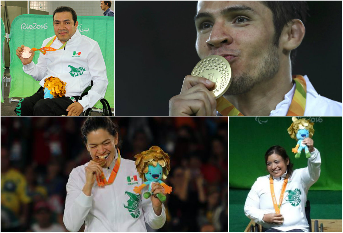 Medallistas Paralímpicos en Río 2016 