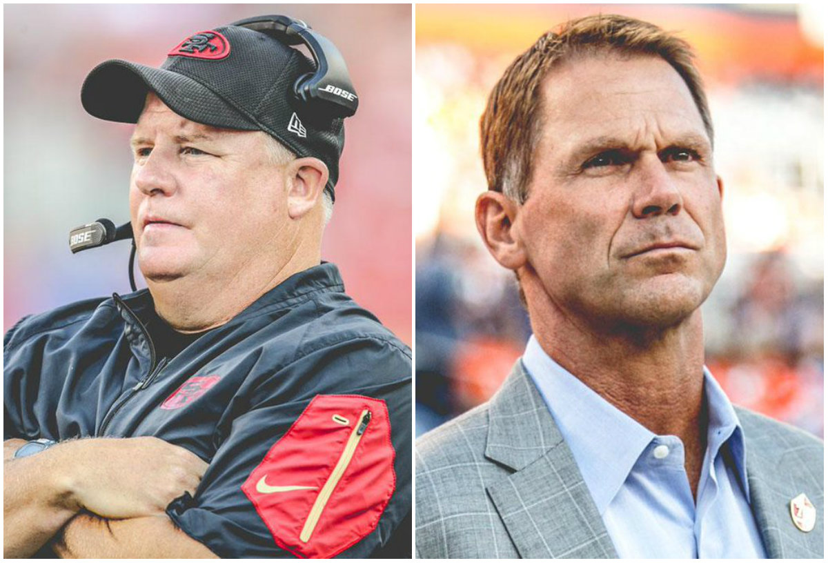 Chip Kelly y Trent Baalke