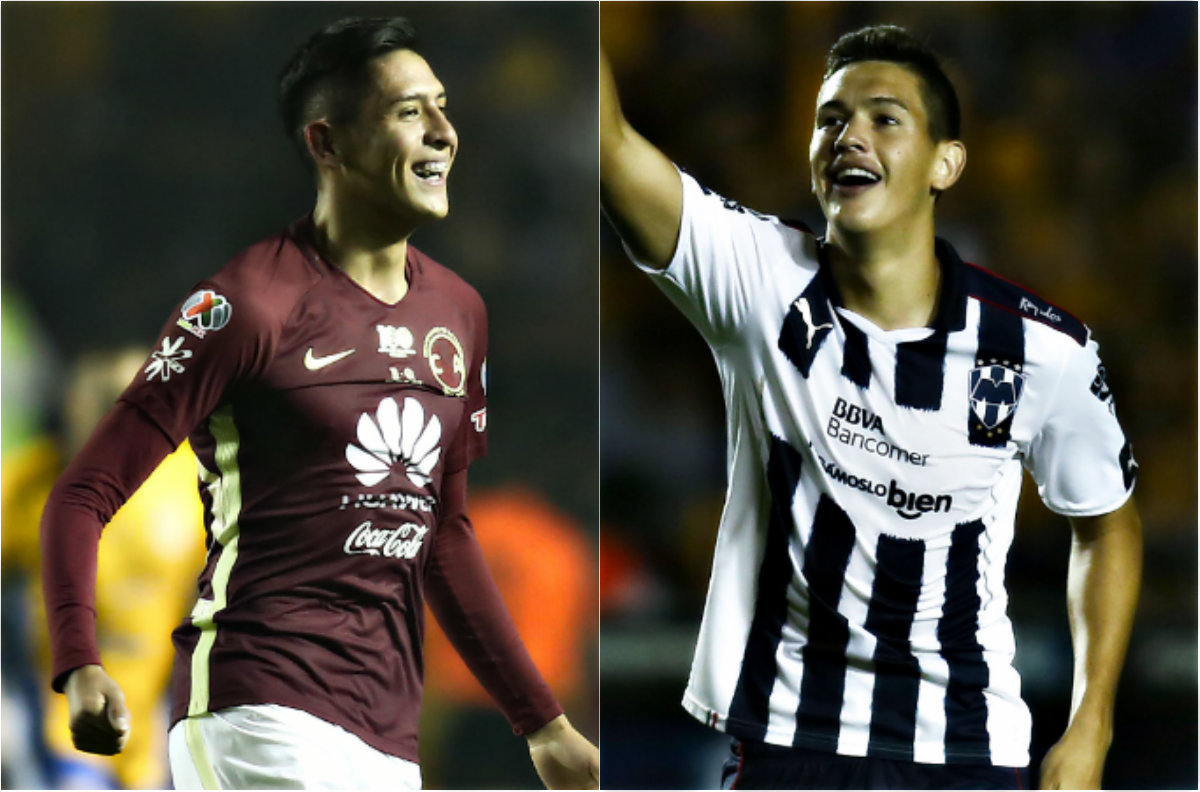 Edson Álvarez y César Montes, jugadores de América y Rayados, respectivamente