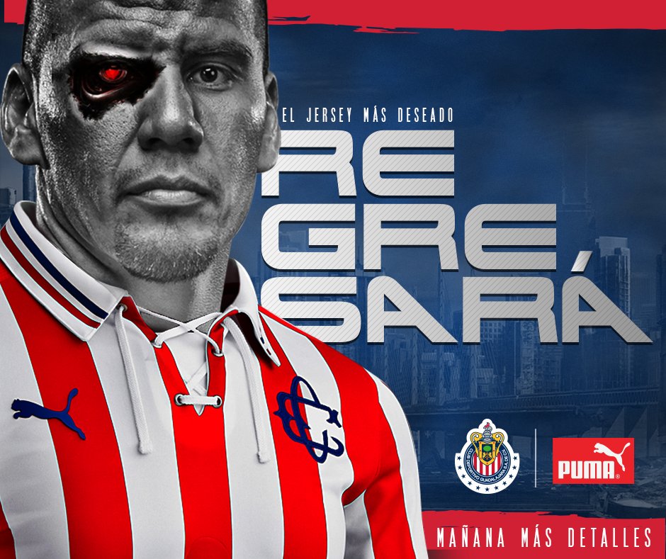 La playera de los 110 años de Chivas regresará