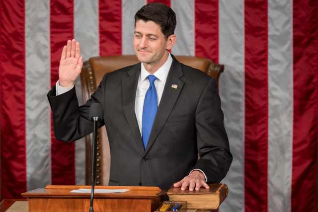 El presidente de la Cámara de Representantes de Estados Unidos, Paul Ryan.