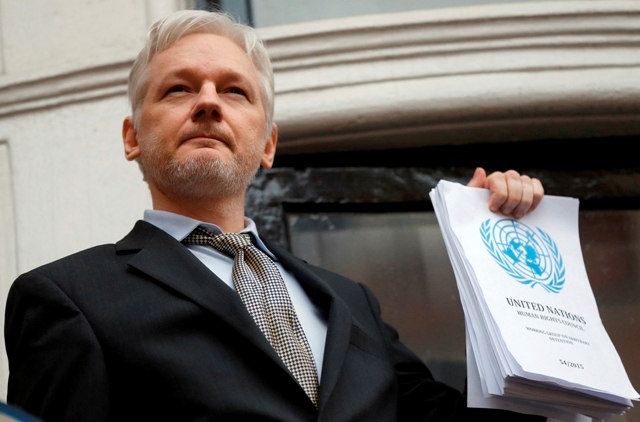 Julian Assange, líder de WikiLeaks.