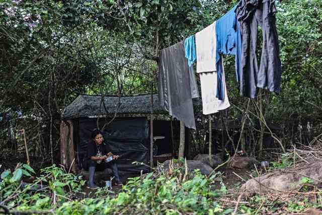 El corregimiento de Conejo, municipio de Fonseca, es uno de los campamentos de las FARC.