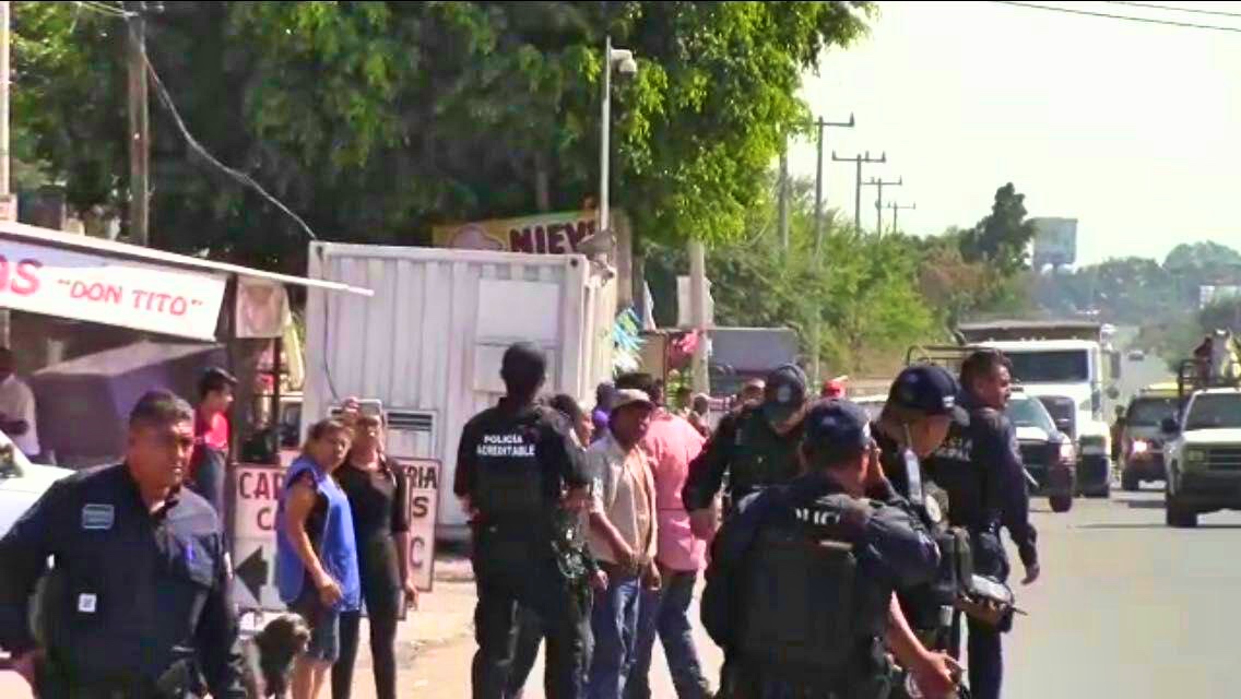 Elementos de seguridad no pudieron resistir ante los ataques de los ladrones, pues carecían de equipo adecuado.