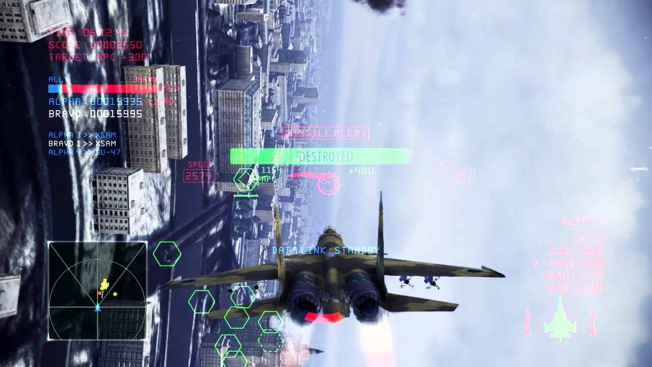 El videojuego Ace Combat, listo para llegar a Xbox One.