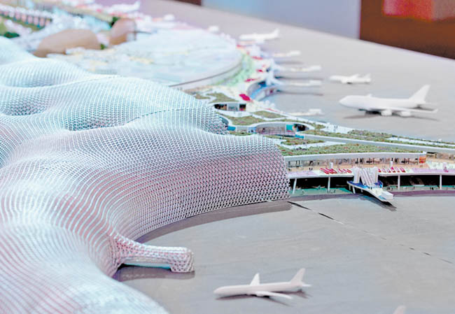 Maqueta del proyecto, que tendrá una superficie de 743 mil metros cuadrados. 