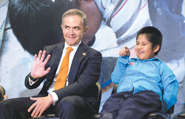 Miguel Ángel Mancera, gobernante de la Ciudad de México. 