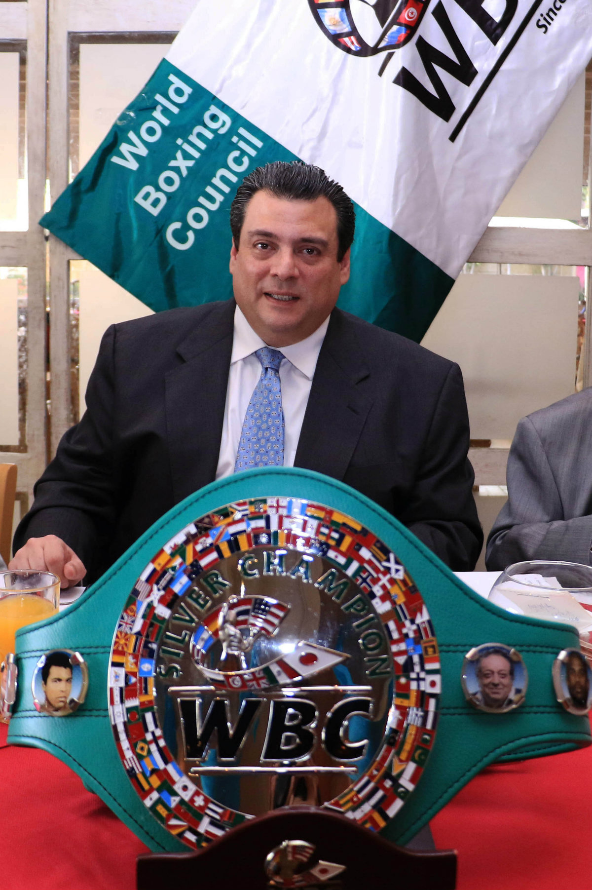Mauricio Sulaimán, presidente del Consejo Mundial de Boxeo