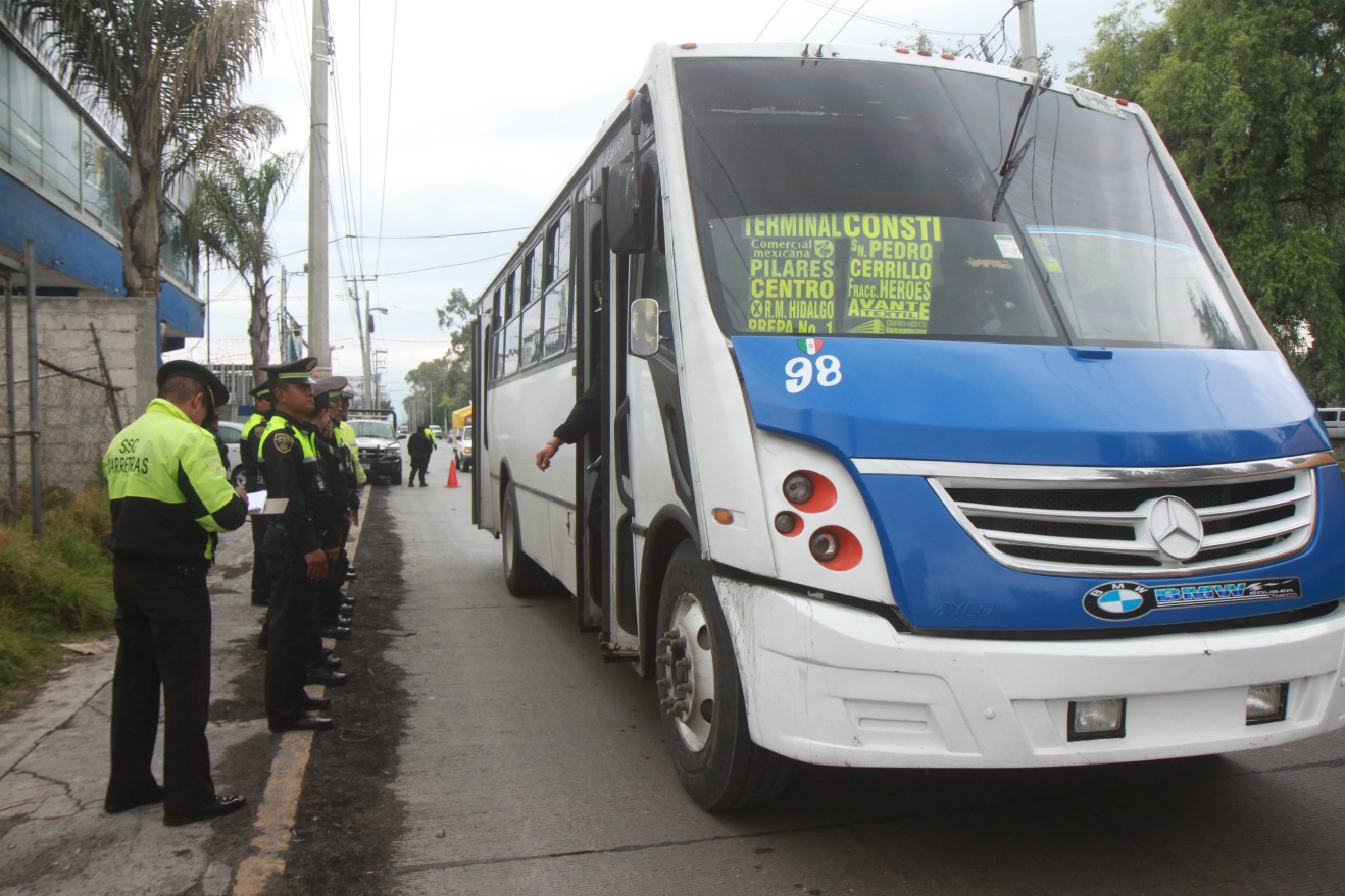 Transporte público en el Valle de Toluca, camión, autobús, plan TRES.