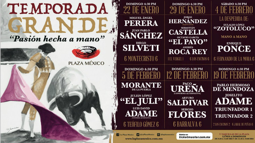 Anunciaron los carteles de la segunda parte de la Temporada Grande en 'La México'