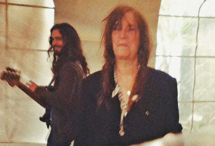 La cantante previo a su presentación en el Museo Diego Rivera Anahuacalli el 6 de mayo de 2012.