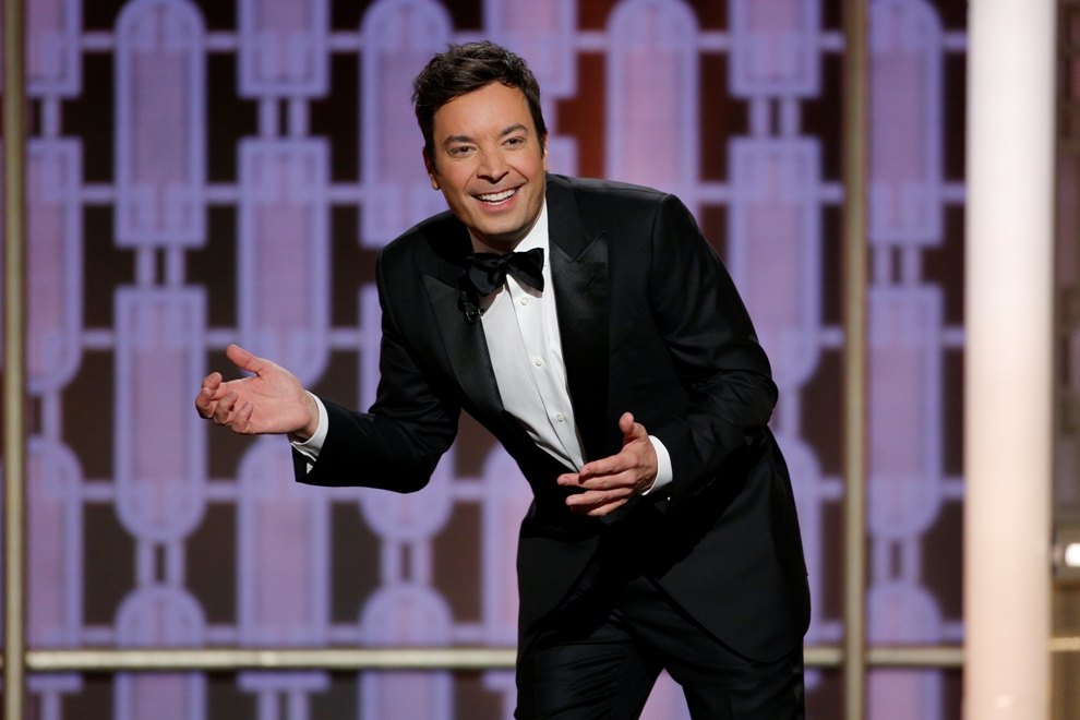 Jimmy Fallon fue el anfitrión de los Globos de Oro, en su edición 74.