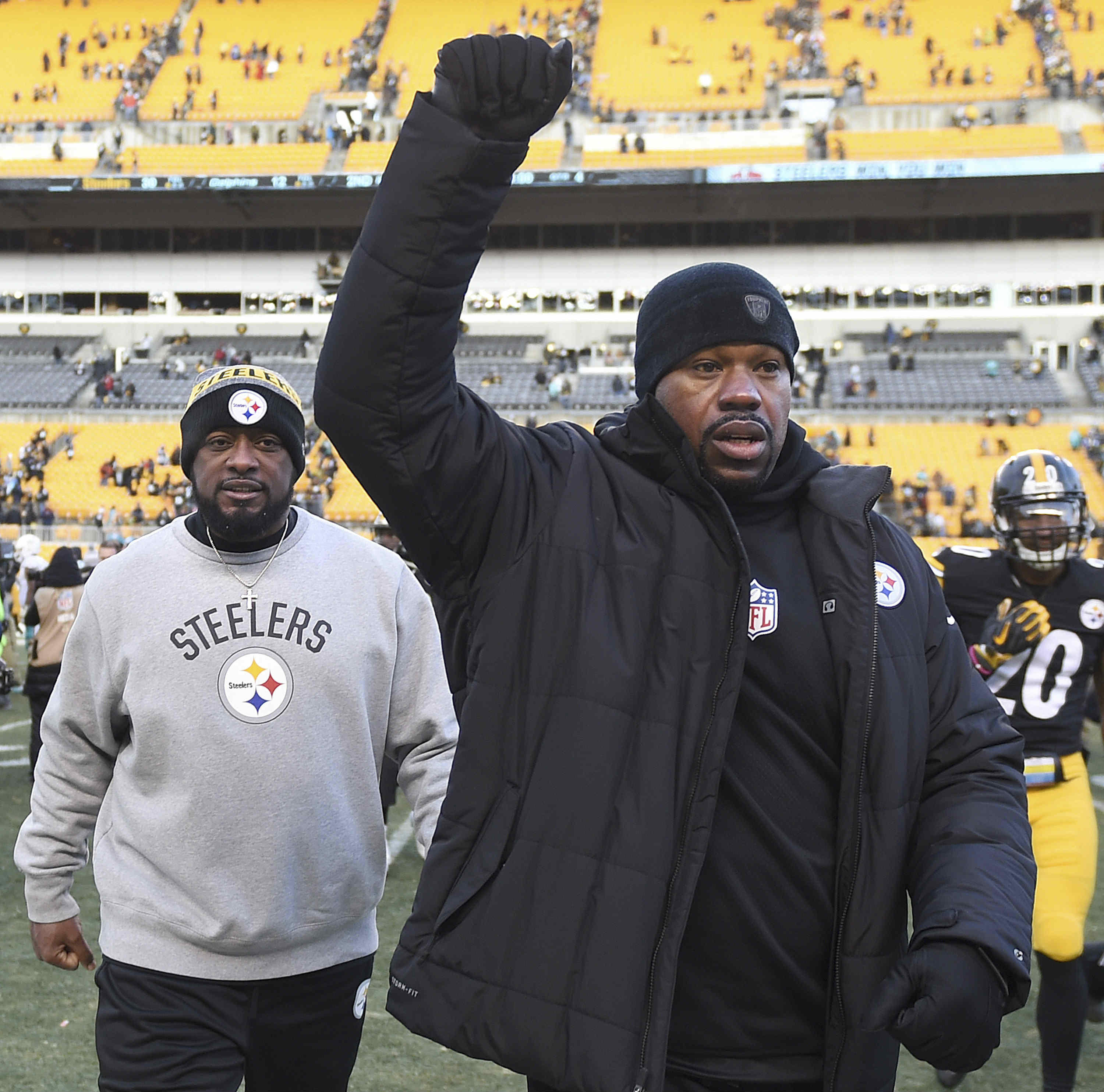 Joey Porter celebrando
