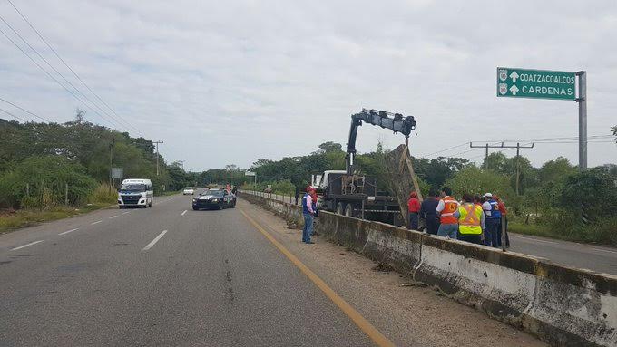 Las autoridades se encuentran en la zona afectada.