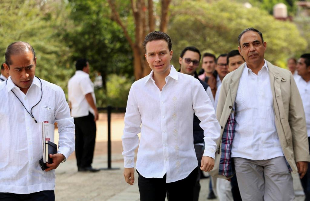 Manuel Velasco, gobernador de Chiapas.