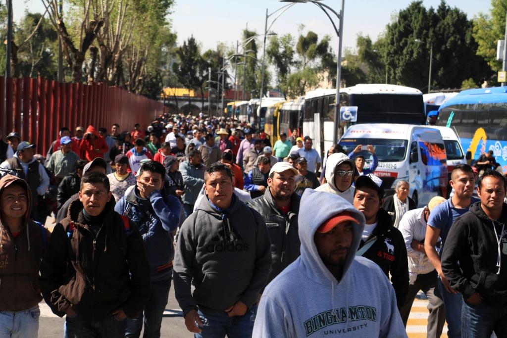 Los manifestantes pertenecen a la Productora Agrícola Ganadera de Usuarios de Agua para Riego AC.