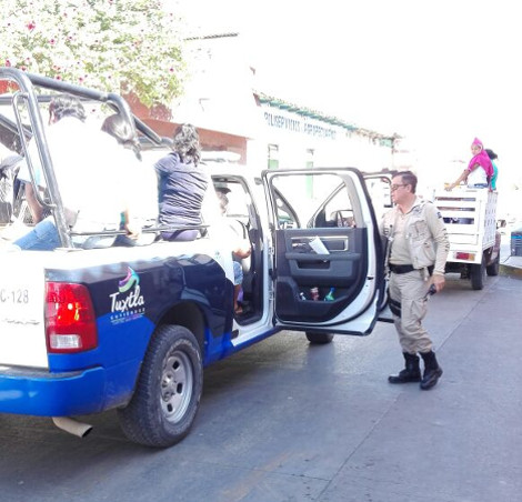 El alcalde de Tuxtla Gutiérrez, Fernando Castellanos Cal y Mayor, ordenó que unidades de seguridad municipal, patrullas municipales y de servicio del 