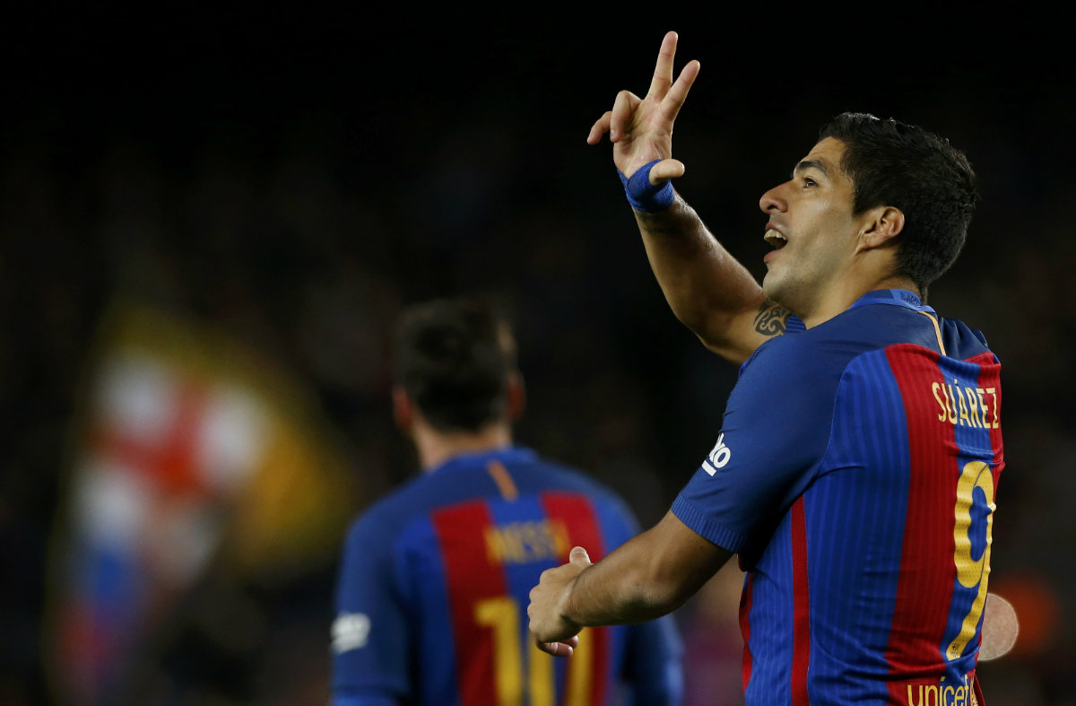 Luis Suárez, delantero del Barcelona
