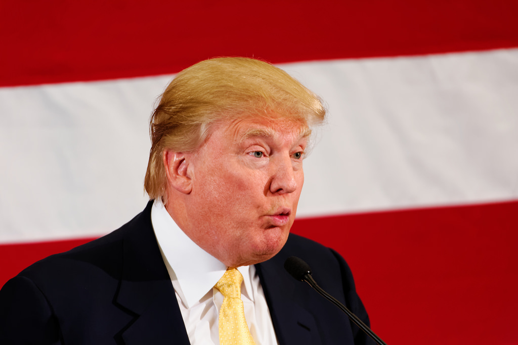 El presidente electo Donald Trump, en el centro de un escándalo sexual.