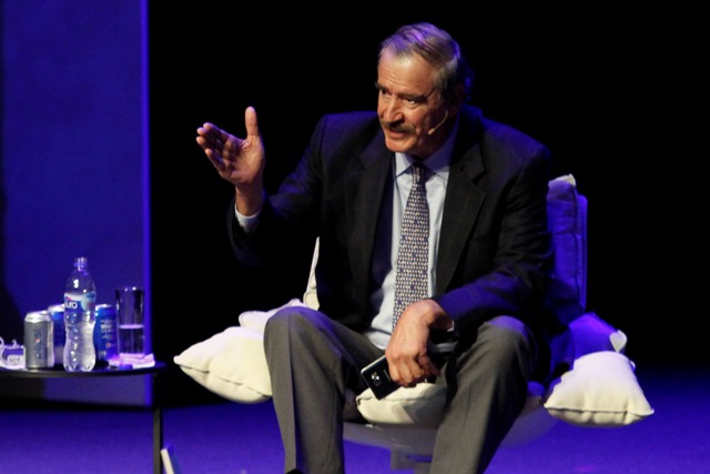 El ex presidente Vicente Fox pidió no temer a Donald Trump porque dijo, es un farol. 