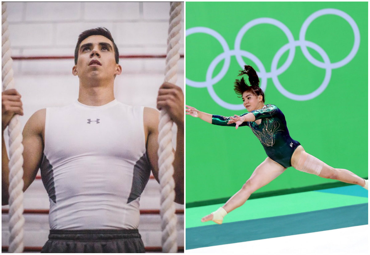 Daniel Corral y Alexa Moreno, promesas de gimnasia