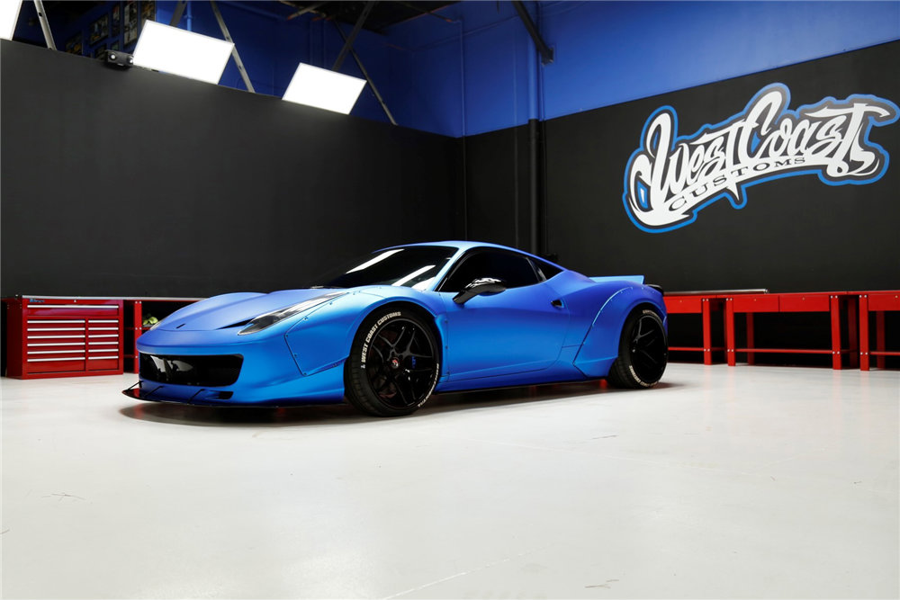 Ferrari diseñado especialmente para Justin Bieber.