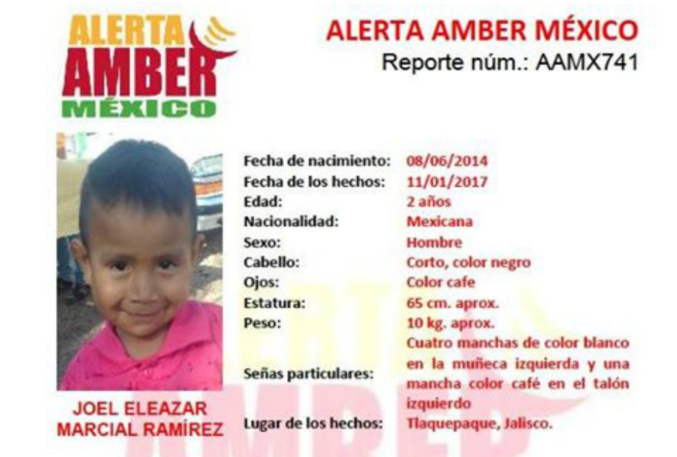 Joel Eleazar Marcial Ramírez fue visto por última vez en las inmediaciones de la plaza Centro Sur.