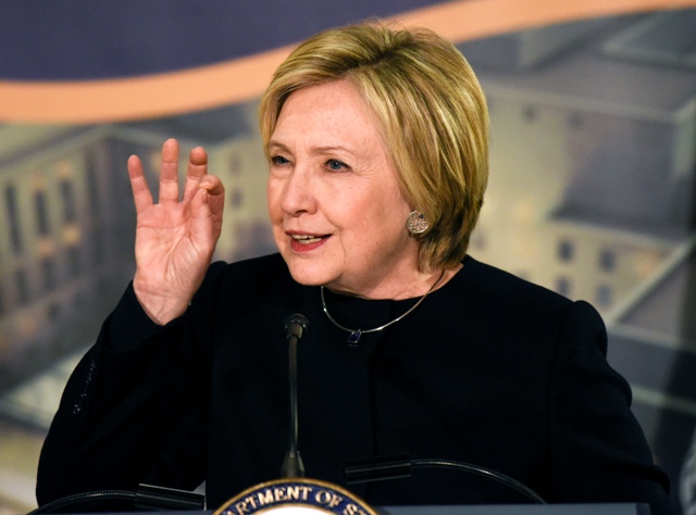 La ex candidata demócrata, Hillary Clinton.