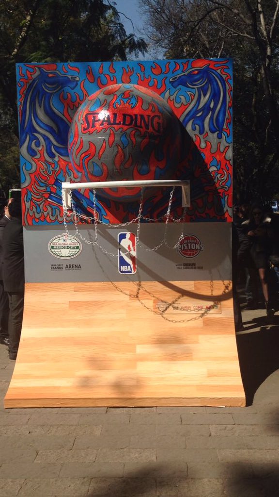 Las calles de la CdMx se visten de NBA