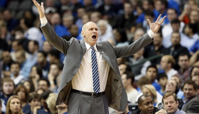 Rick Carlisle, coach de los Mavericks de Dallas