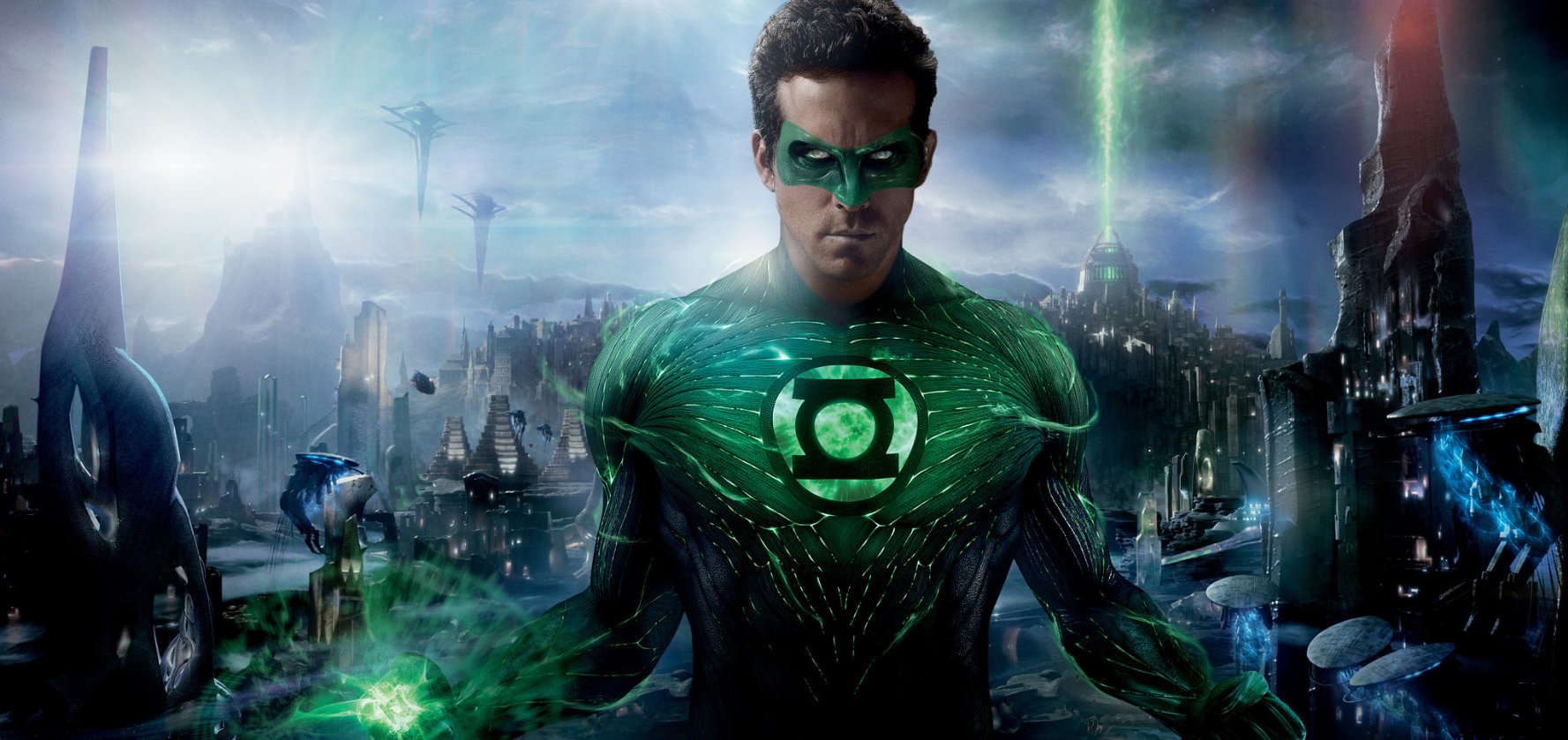 Ryan Reynolds interpretó a Linterna Verde en 2011.
