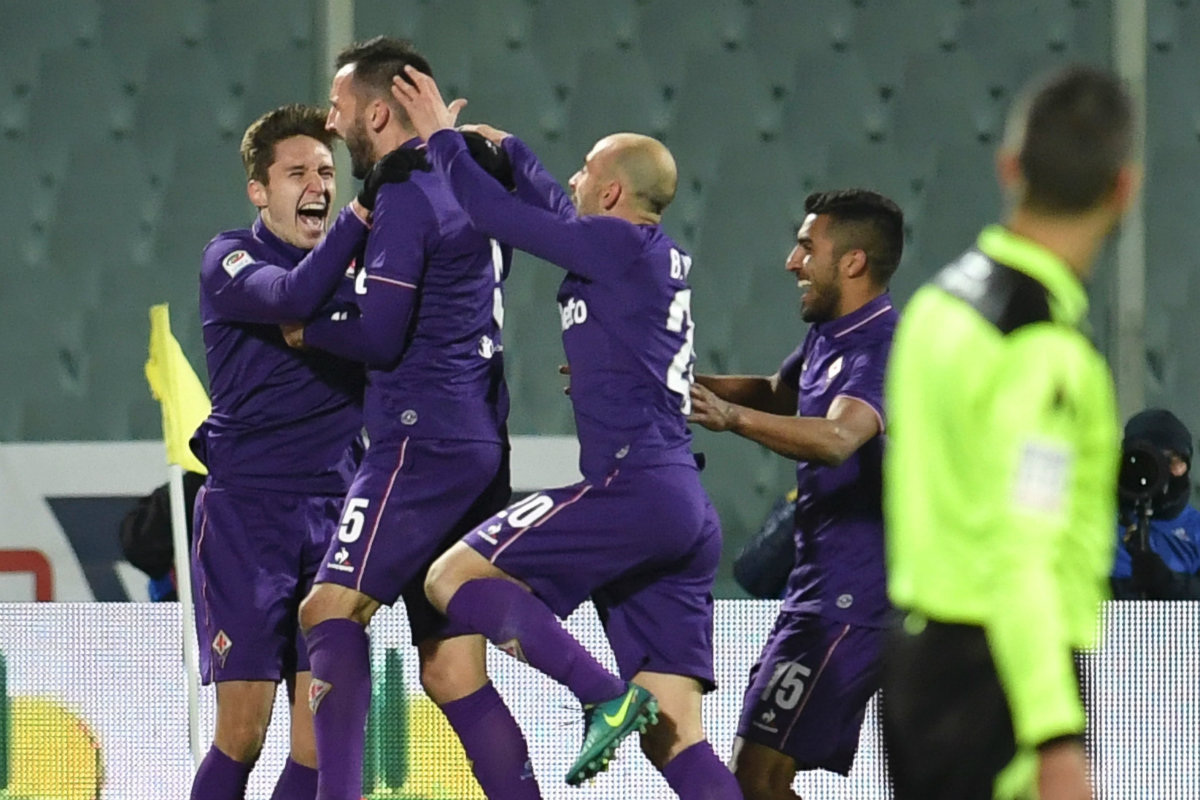 Fiorentina triunfó ante la Juventus