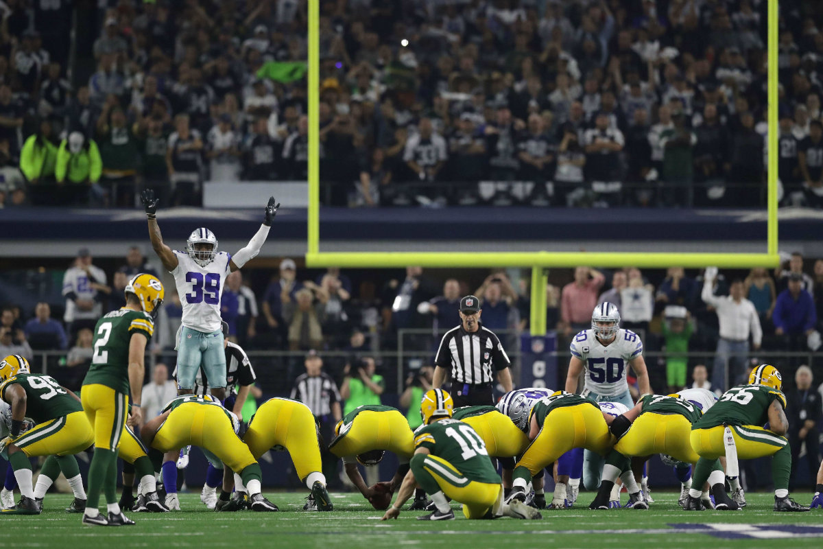 Con un gol de campo, Green Bay elimina a Dallas