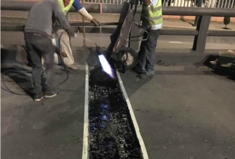 La Secretaría de Obras y Servicios de la Ciudad de México da mantenimiento en 22 puentes vehiculares, principalmente por desprendimiento de juntas de 
