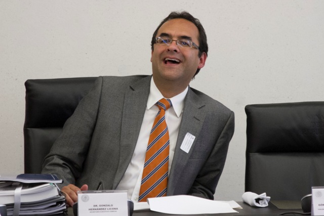 El Secretario Ejecutivo del Coneval, Gonzalo Hernández Licona. 