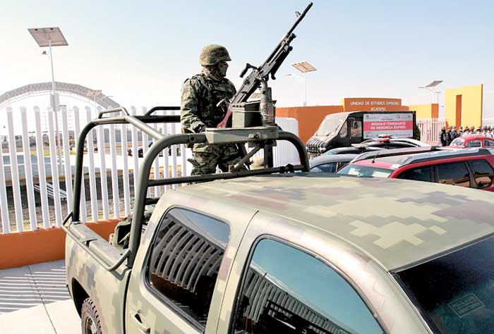 La ciudadanía considera efectiva la labor que realiza el Ejército mexicano.