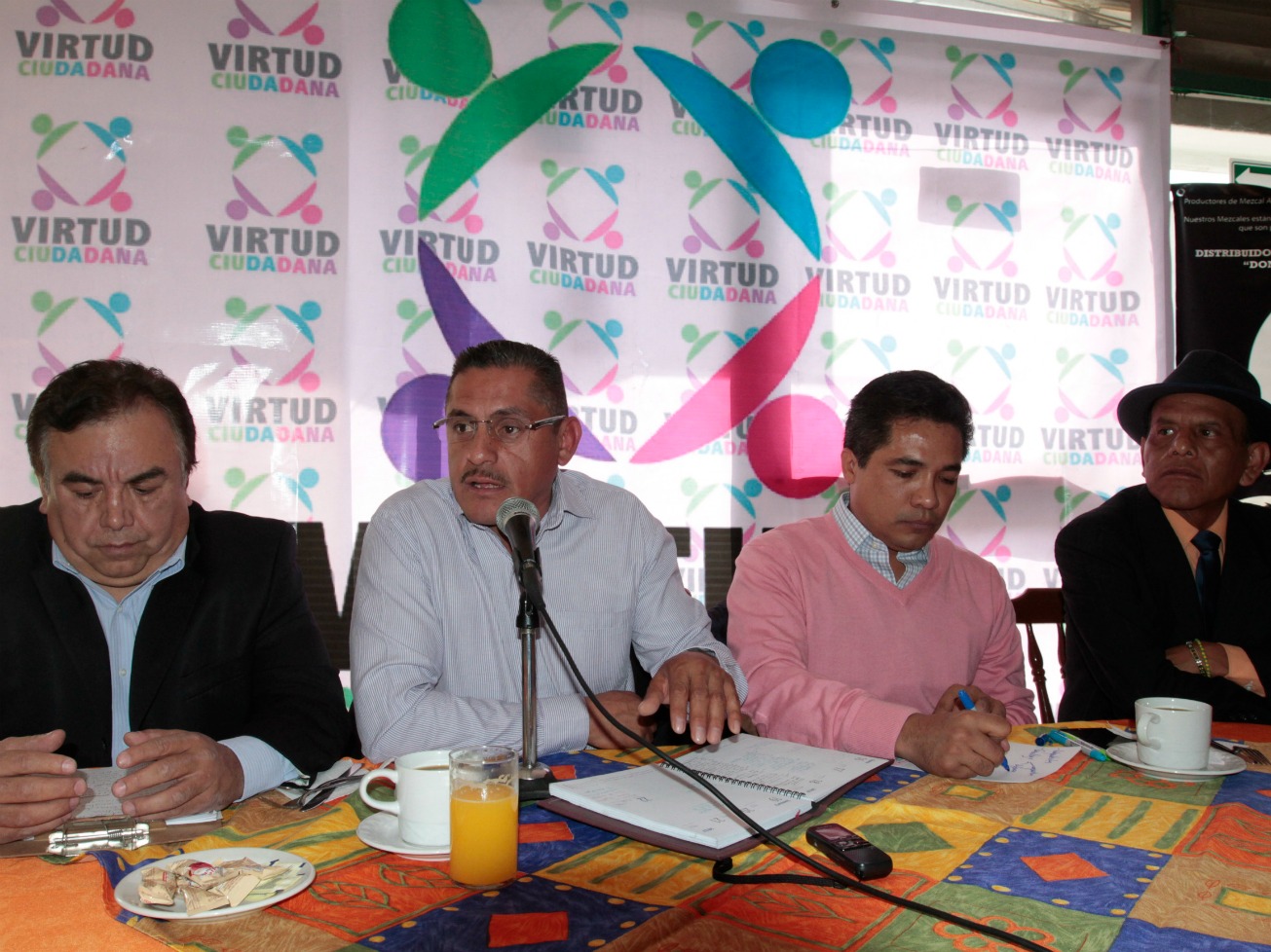 Irak Vargas, coordinador del partido Virtud Ciudadana.