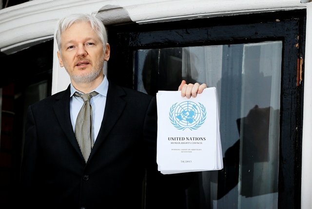 El fundador de WikiLeaks, Julian Assange.