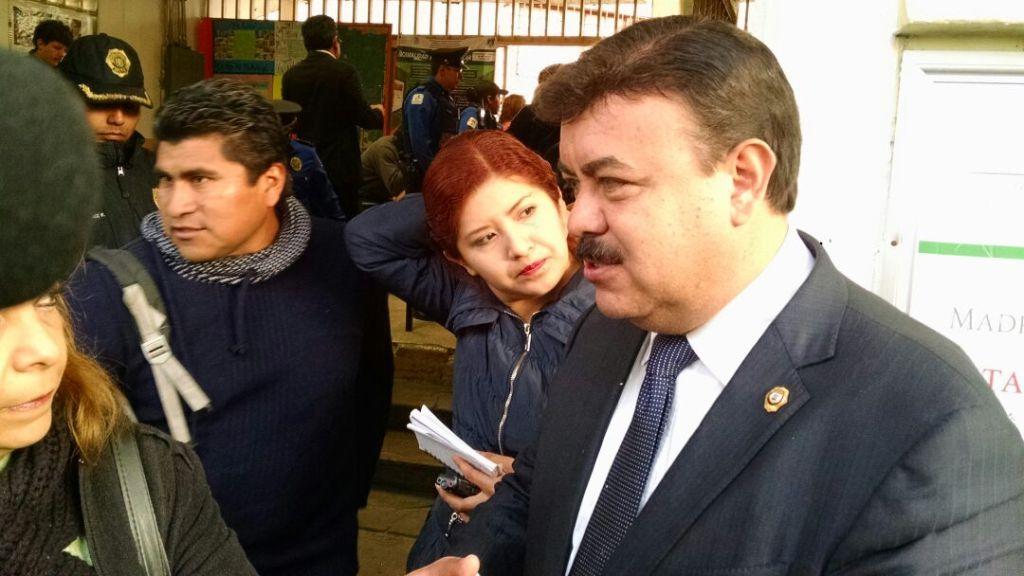 El secretario de Seguridad Pública de la CdMx , Hiram Almeida, supervisó el operativo.