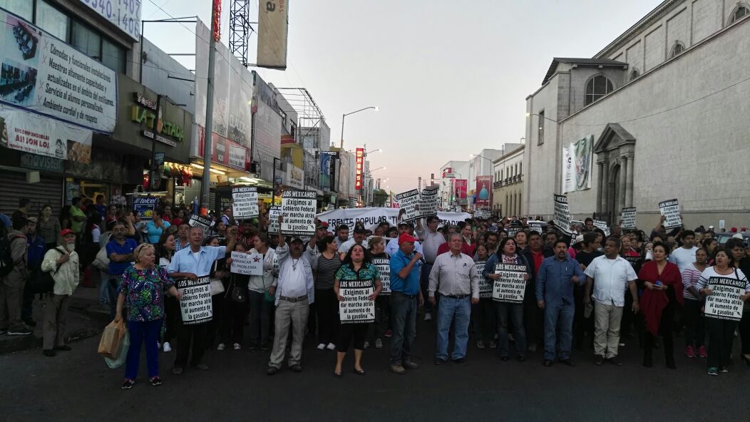  La marcha recorrerá la avenida Juárez luego Ocampo y de ahí hasta Zaragoza.